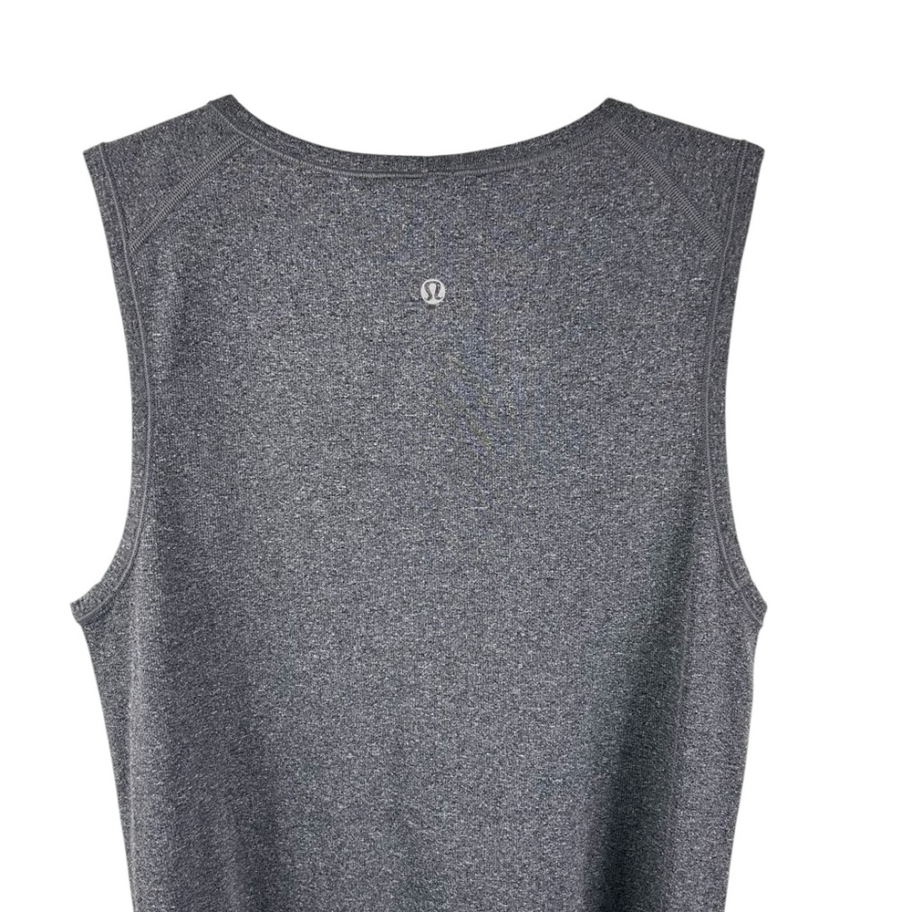 lululemon athletica in the flow Sleeveless Heather Gray Mini Dress - Picture 6 of 10